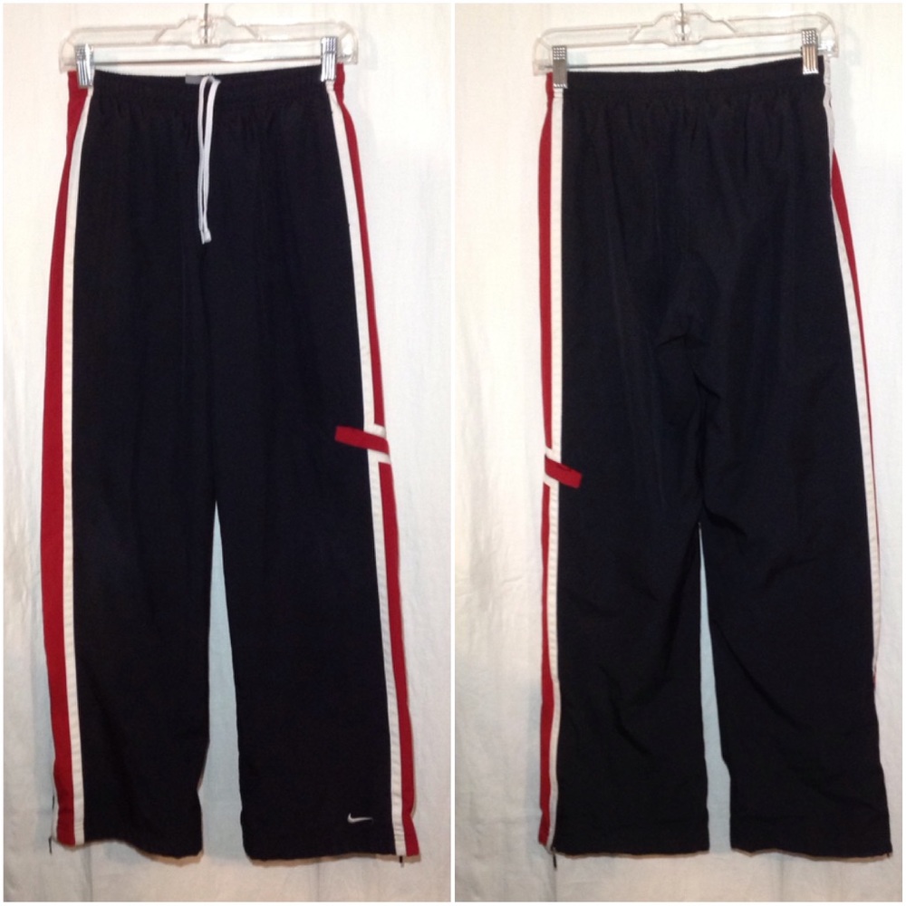 Women Sz XL Nike Athletic Track Jogger Lined Pants